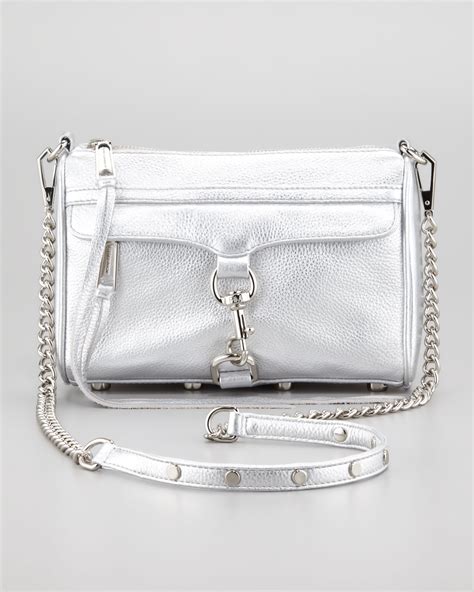 silver crossbody handbags for women